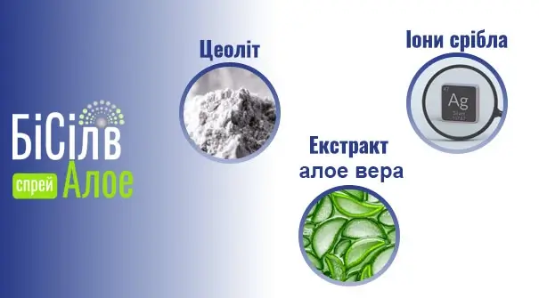Складові БіСілвАлое